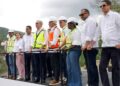 Abinader supervisa avances en la presa de Guaigüí, La Vega