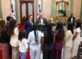 Abinader recibe a ganadores del Premio al Mérito Escolar 2026