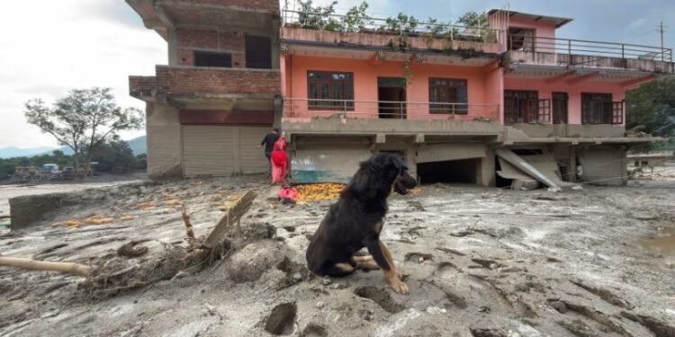 Lago recién formado aviva temores de más inundaciones en la frontera Nepal-China