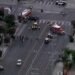 Los Ángeles, EEUU: Helicóptero se estrella y mata a tres personas cerca de choque de autobús