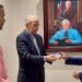 Danilo Medina y Johnny Pujols