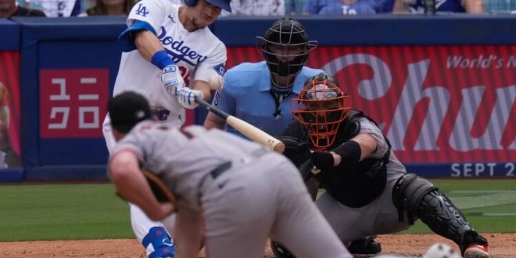 Dodgers superan al bullpen de Gigantes