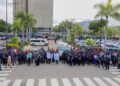 PN evacúa en tres minutos a 1,464 agentes durante simulacro de terremoto