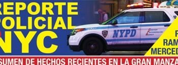Sucesos policiales ocurridos durante la última semana en los cinco condados de NYC