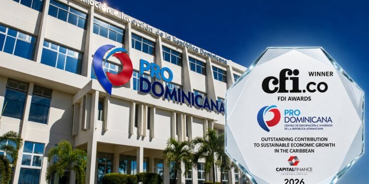 ProDominicana recibe premio internacional por su contribución al crecimiento económico sostenible del Caribe