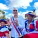 Reconocen al doctor Natanael Gutiérrez durante la 37.ª Parada Dominicana en New Jersey, dedicada a Barahona