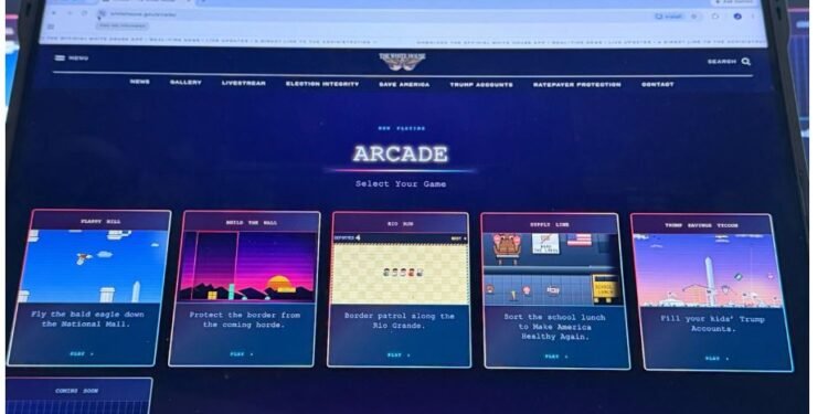 Tetris amenaza con acciones contra la Casa Blanca por su videojuego Construye el Muro