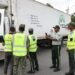 INTRANT y DIGESETT fiscalizan 41 vehículos pesados por transitar en carril izquierdo