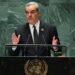 Abinader destaca ante ONU avances de RD: menos pobreza, fuera del mapa de hambre y récords en inversión, exportaciones y turismo