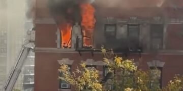 Incendio en Alto Manhattan deja seis heridos; presuntamente son dominicanos