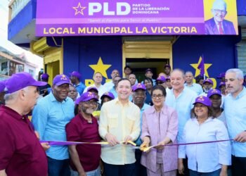 PLD inaugura un nuevo local en el municipio La Victoria