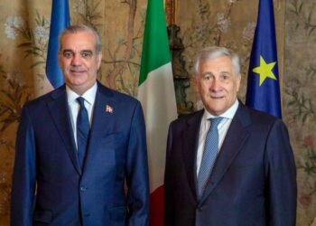 Presidente Abinader y ministro de Exteriores Antonio Tajani acuerdan fortalecer cooperación económica entre RD e Italia