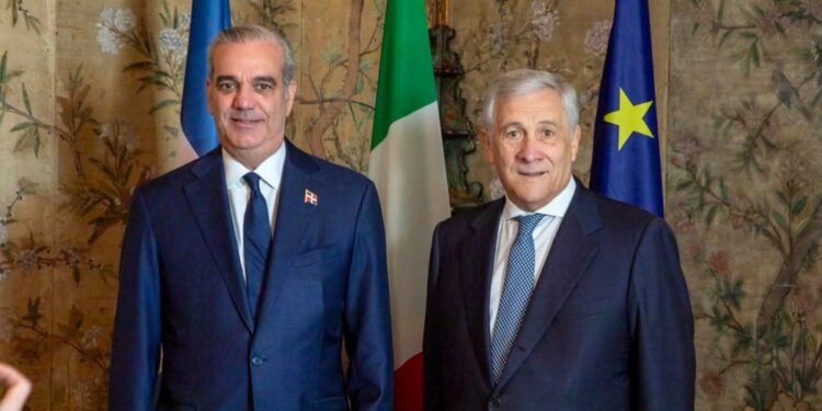 Presidente Abinader y ministro de Exteriores Antonio Tajani acuerdan fortalecer cooperación económica entre RD e Italia