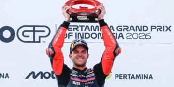 Bezzecchi, Guevara y Quiles, campeón mundial de Moto3, vencen en el Gran Premio de Indonesia