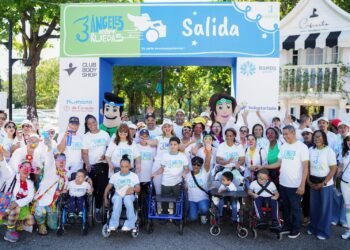 Ángeles sobre Ruedas lleva alegría, solidaridad e inclusión al Parque Iberoamericano