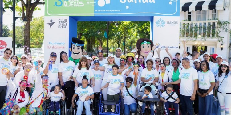 Ángeles sobre Ruedas lleva alegría, solidaridad e inclusión al Parque Iberoamericano