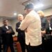 Danilo Medina acompaña a familiares durante velatorio de Edifel Mateo Vásquez