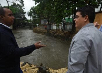 Fellito Suberví destaca efectividad drenaje de Guajimía ante fuertes lluvias
