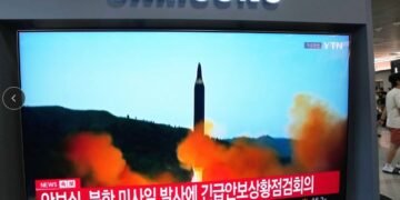 Corea del Norte realiza un lanzamiento de prueba de un misil balístico