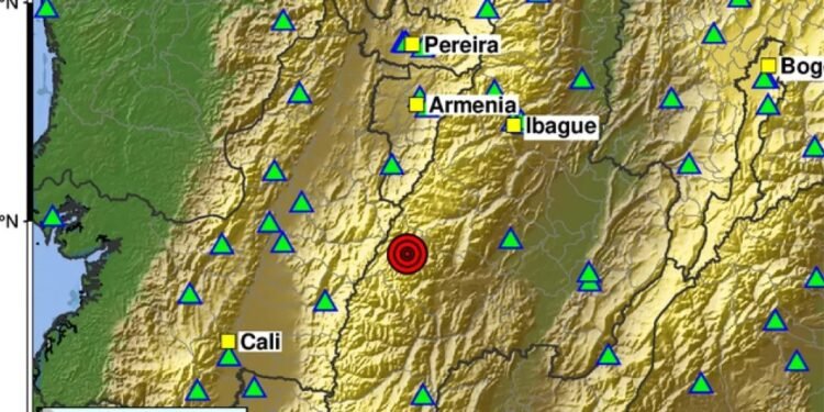 Temblor de magnitud 3,3 sacude Chaparral, Tolima, este 12 de octubre