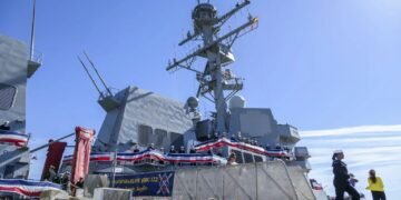 Rota recibe sexto destructor estadounidense que refuerza escudo antimisiles de la OTAN